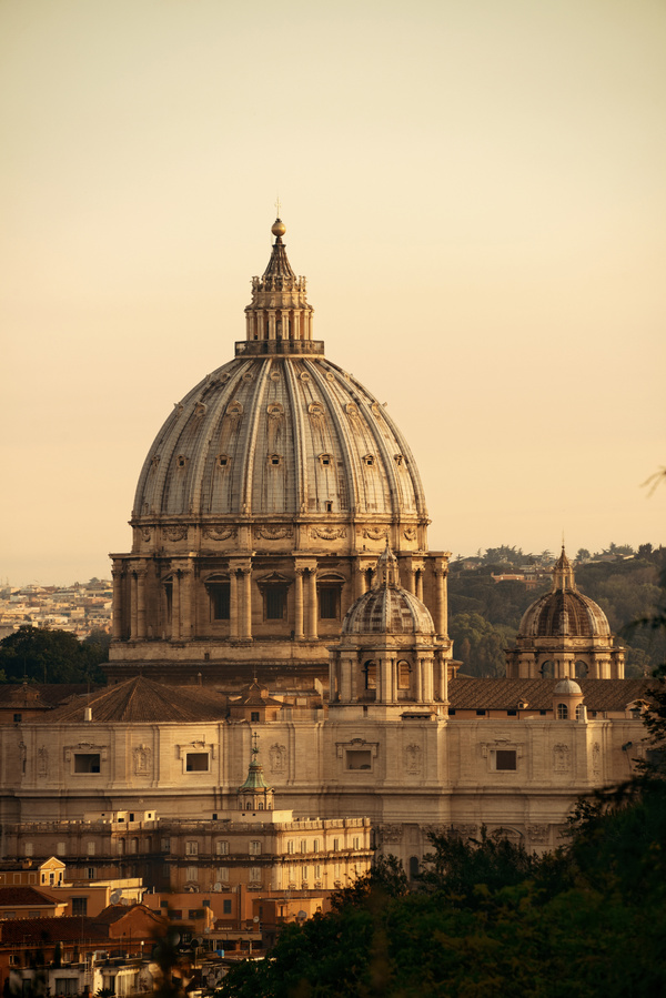 Famous Basilica in Rome